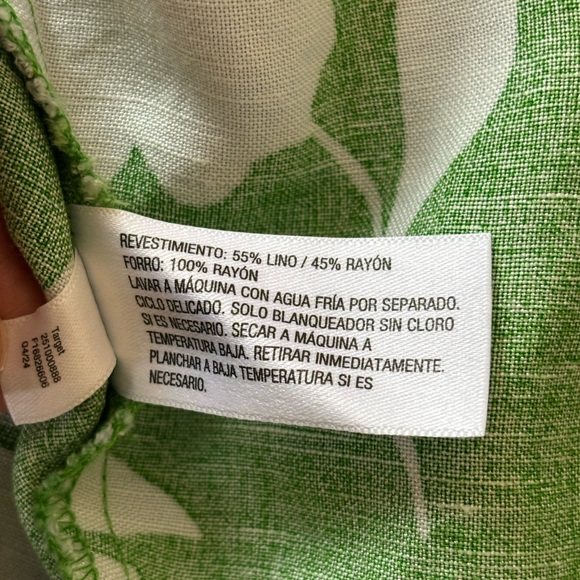 NWT Kate Spade x Target Green Floral Skirt - Picture 10 of 10